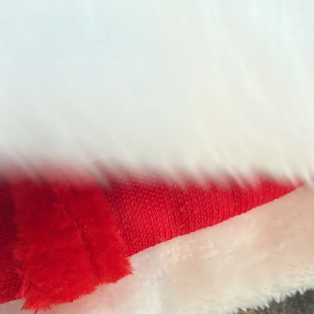 Santa hat with reindeer antlers